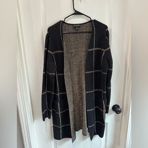Black Duster Cardigan